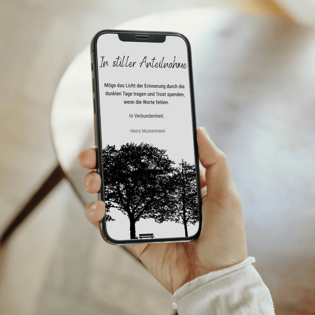 Kondolenzkarten - karten-digital