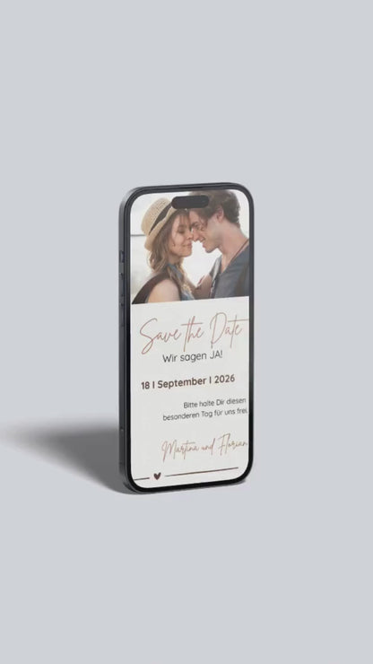 Save the Date digital – Eure stilvolle Einladung für einen unvergesslichen Tag